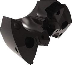 Allied Machine and Engineering - Series APX 51, 53mm Max Diam Pilot Insert Drill Head - T-A 1 Pilot Drill, 27/32" Pilot Drill Diam, 2 Nonpilot Inserts - Industrial Tool & Supply