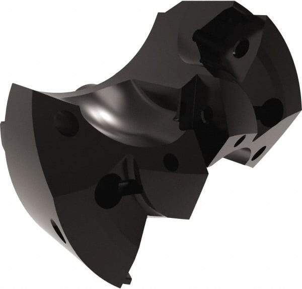 Allied Machine and Engineering - Series APX 63, 69.06mm Max Diam Pilot Insert Drill Head - T-A 2 Pilot Drill, 1-5/16" Pilot Drill Diam, 2 Nonpilot Inserts - Industrial Tool & Supply
