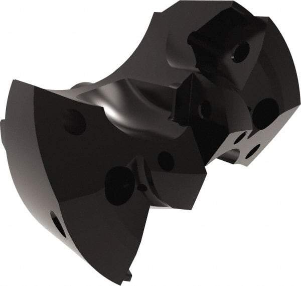 Allied Machine and Engineering - Series APX 57, 61mm Max Diam Pilot Insert Drill Head - T-A 2 Pilot Drill, 1" Pilot Drill Diam, 2 Nonpilot Inserts - Industrial Tool & Supply