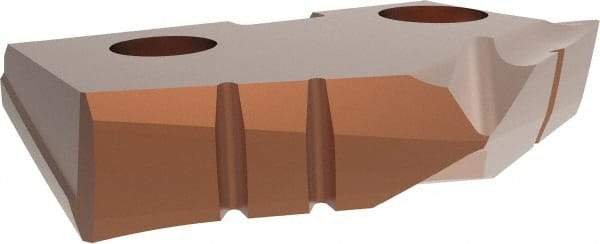 Allied Machine and Engineering - 30mm Diam x 3/16" Thick, Seat Code 2, 132° Included Angle Spade Drill Insert - AM200 Coated, Cobalt, Grade Super Cobalt, Series GEN2 T-A - Industrial Tool & Supply