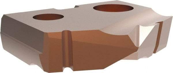 Allied Machine and Engineering - 5/8" Diam x 1/8" Thick, Seat Code 0, 90° Included Angle Spade Drill Insert - AM200 Coated, Cobalt, Grade Super Cobalt, Series T-A - Industrial Tool & Supply