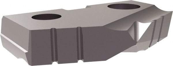 Allied Machine and Engineering - 33mm Diam x 3/16" Thick, Seat Code 2, 90° Included Angle Spade Drill Insert - TiAlN Coated, Cobalt, Grade Super Cobalt, Series T-A - Industrial Tool & Supply