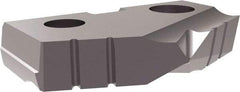 Allied Machine and Engineering - 33mm Diam x 3/16" Thick, Seat Code 2, 90° Included Angle Spade Drill Insert - TiAlN Coated, Cobalt, Grade Super Cobalt, Series T-A - Industrial Tool & Supply