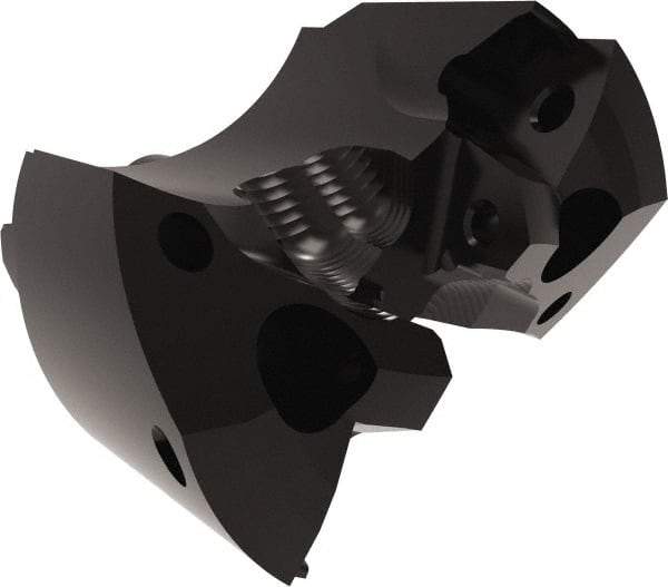 Allied Machine and Engineering - Series APX 38, 42.86mm Max Diam Pilot Insert Drill Head - GEN3SYS 18 Pilot Drill, 3/4" Pilot Drill Diam, 2 Nonpilot Inserts - Industrial Tool & Supply