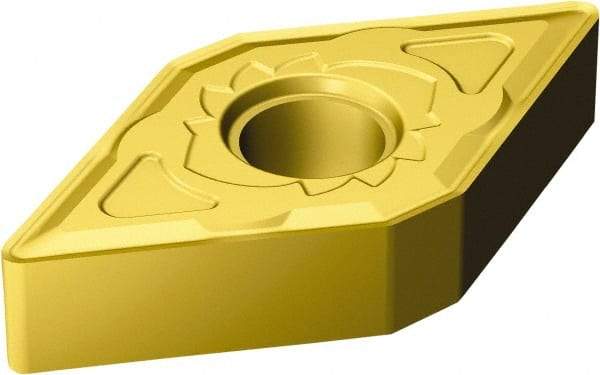 Sandvik Coromant - DNMG441 SM Grade S05F Carbide Turning Insert - 55° Diamond, 1/2" Inscr Circle, 1/4" Thick, 1/64" Corner Radius - Industrial Tool & Supply