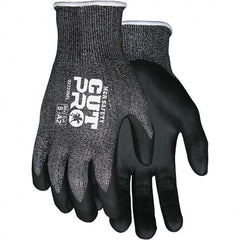 MCR Safety - Size 2XL, ANSI Cut Lvl A2, Puncture Lvl 4, Abrasion Lvl 5, Foam Nitrile Coated Cut & Puncture Resistant Gloves - Industrial Tool & Supply