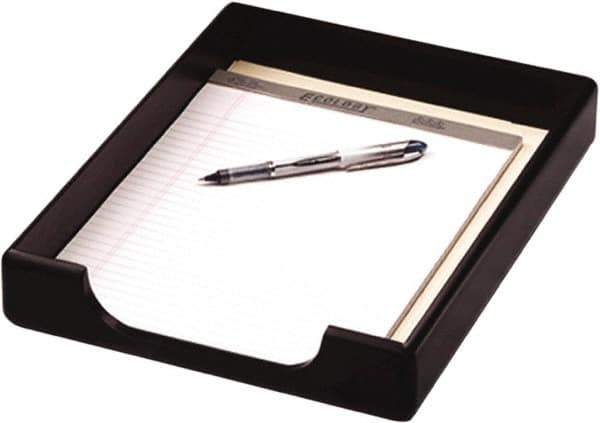 Rolodex - Black Document Organizer - Wood, MDF, Laminate - Industrial Tool & Supply