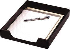 Rolodex - Black Document Organizer - Wood, MDF, Laminate - Industrial Tool & Supply