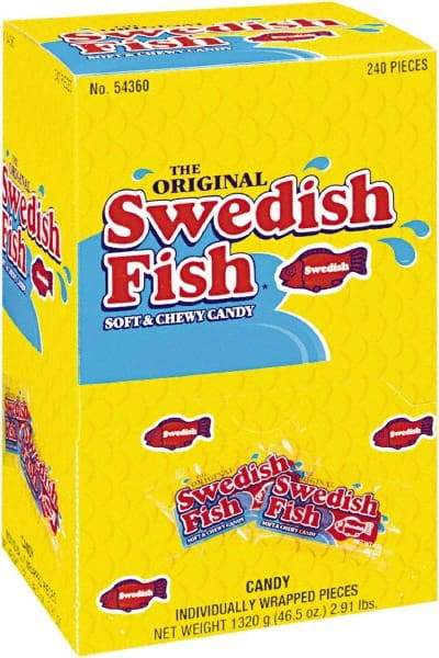 Swedish Fish - Candy - Assorted - Industrial Tool & Supply