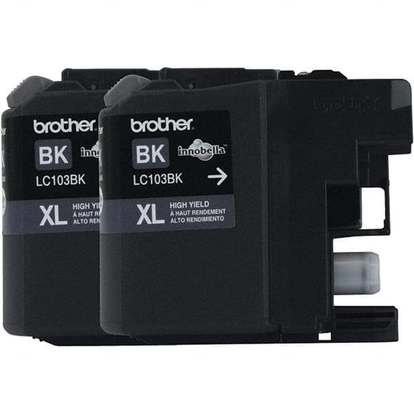 Brother - Black Ink Cartridge - Use with Brother DCP-J152W, MFC-J245, J285DW, J4310DW, J4410DW, J450DW, J4510DW, J4610DW, J470DW, J4710DW, J475DW, J650DW, J6520DW, J6720DW, J6920DW, J870DW, J875DW - Industrial Tool & Supply