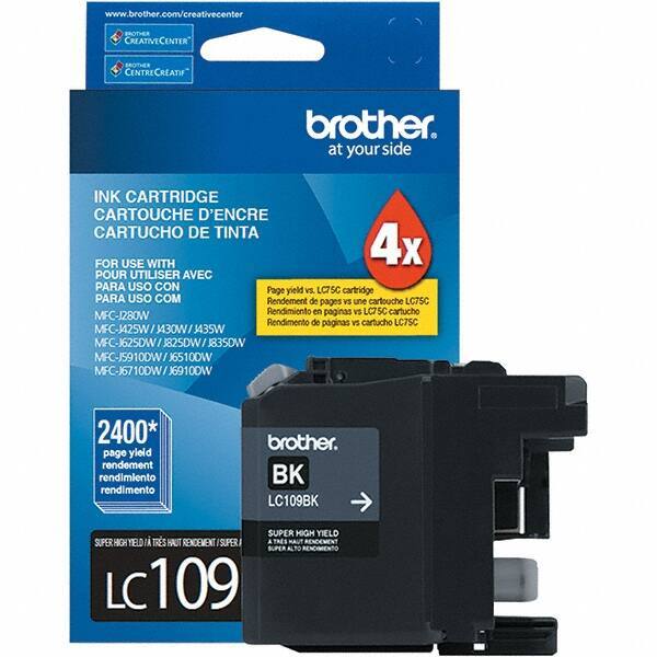 Brother - Black Ink Cartridge - Use with Brother MFC-J4320DW, J4420DW, J4620DW - Industrial Tool & Supply