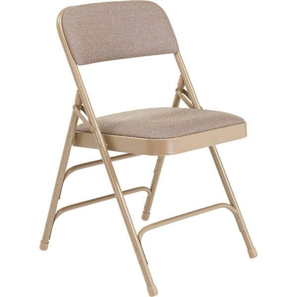 NPS - Folding Chairs Pad Type: Folding Chair w/Fabric Padded Seat Material: Steel - Industrial Tool & Supply