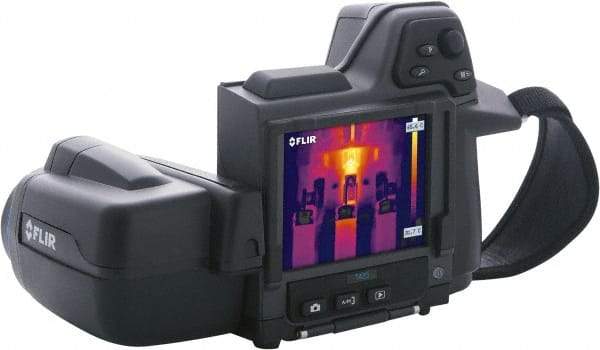 FLIR - -4 to 1,202°F (-20 to 650°C) Thermal Imaging Camera - 3.5" Color LCD Display, 1000 Image Storage Capacity, 320 x 240 Resolution - Industrial Tool & Supply