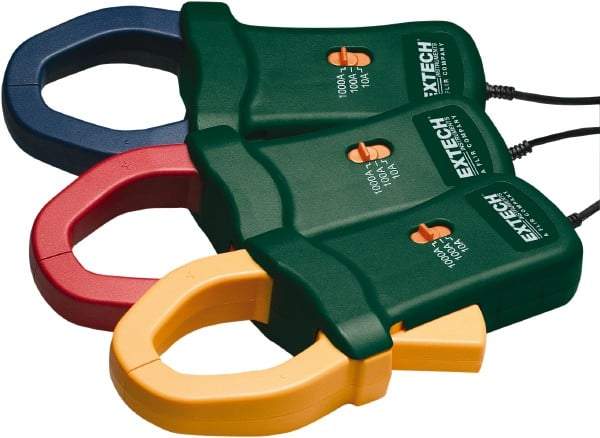 Extech - Electrical Test Equipment Probe - Use with 3-Phase Powers & Harmonics Analyzers - Industrial Tool & Supply