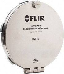 FLIR - 95mm (3.74\x94) Diam, Infrared Viewing Window - 2mm (0.08") Thickness, Use with Thermal Imagers - Industrial Tool & Supply