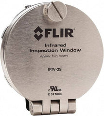 FLIR - 50mm (1.97\x94) Diam, Infrared Viewing Window - 2mm (0.08") Thickness, Use with Thermal Imagers - Industrial Tool & Supply