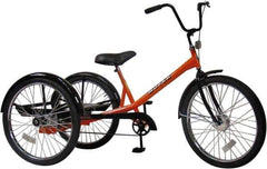 Worksman - Bicycles & Scooters Type: Industrial Tricycle Number of Wheels: 3 - Industrial Tool & Supply
