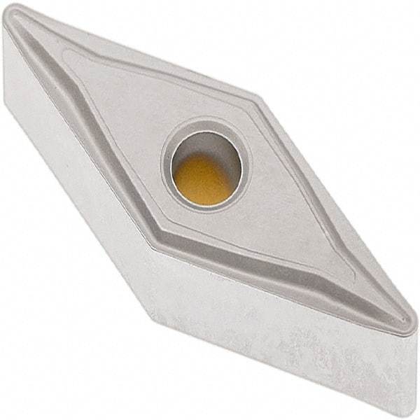 Seco - VNMG331 MF2 Grade TP1501 Carbide Turning Insert - Al2O3 Finish, 35° Diamond, 3/8" Inscr Circle, 3/16" Thick, 1/64" Corner Radius - Industrial Tool & Supply