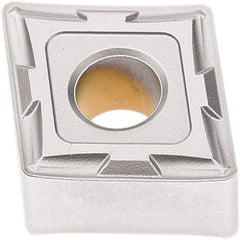 Seco - CNMG431 MF2 Grade TP0501 Carbide Turning Insert - Al2O3 Finish, 80° Diamond, 1/2" Inscr Circle, 3/16" Thick, 1/64" Corner Radius - Industrial Tool & Supply