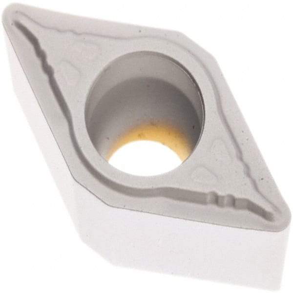 Seco - DCMT32.53 F1 Grade TP1501 Carbide Turning Insert - Al2O3 Finish, 55° Diamond, 3/8" Inscr Circle, 5/32" Thick, 3/64" Corner Radius - Industrial Tool & Supply