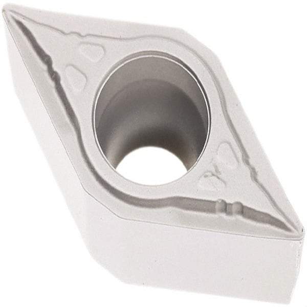 Seco - DCMT32.51 F1 Grade TP0501 Carbide Turning Insert - Al2O3 Finish, 55° Diamond, 3/8" Inscr Circle, 5/32" Thick, 1/64" Corner Radius - Industrial Tool & Supply