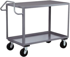 Jamco - 2,400 Lb Capacity, 36" Wide x 48" Long x 36" High Heavy Duty Service Cart - 2 Shelf, Steel - Industrial Tool & Supply