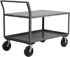 Jamco - 4,800 Lb Capacity, 24" Wide x 36" Long x 30" High Heavy Duty Service Cart - 2 Shelf, Steel - Industrial Tool & Supply