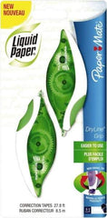 Paper Mate Liquid Paper - 5mm x 8.5 m Correction Tape - Industrial Tool & Supply