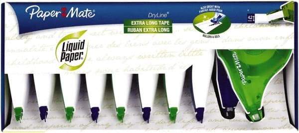 Paper Mate Liquid Paper - 4.2mm x 12 m Correction Tape - Industrial Tool & Supply