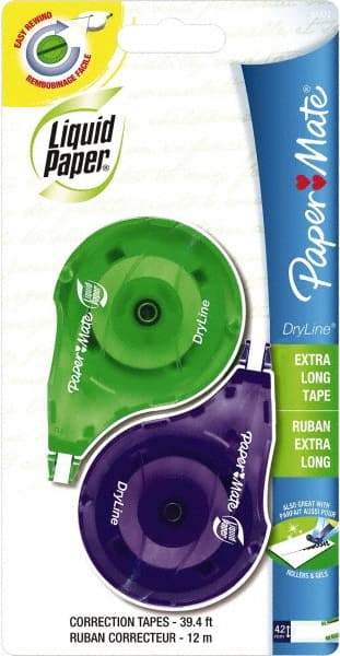 Paper Mate Liquid Paper - 4.2mm x 12 m Correction Tape - Industrial Tool & Supply
