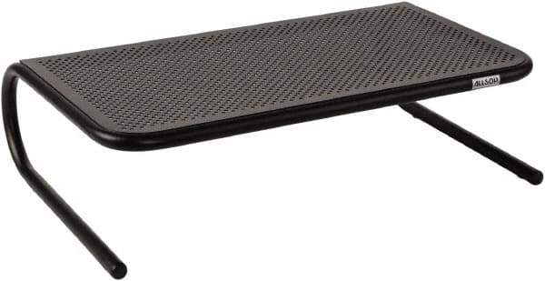 Allsop - Silver Monitor Stand - Use with Monitor - Industrial Tool & Supply