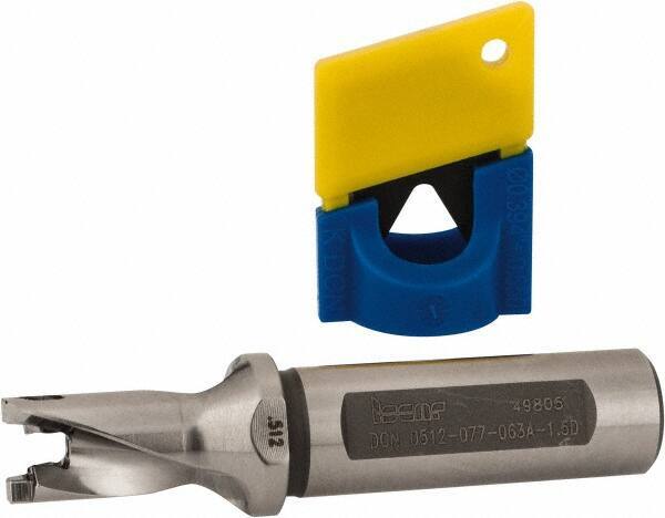 Iscar - 0.512" to 0.527" Diam, 1.5xD, 0.77" Max Depth, 5/8" Shank Diam, 3.35" OAL, Replaceable-Tip Drill - FCP, ICK, ICK-2M, ICM, ICN, ICP, iCP-2M Insert, 13 Seat Size, 43087428 Toolholder, Series SumoCham - Industrial Tool & Supply