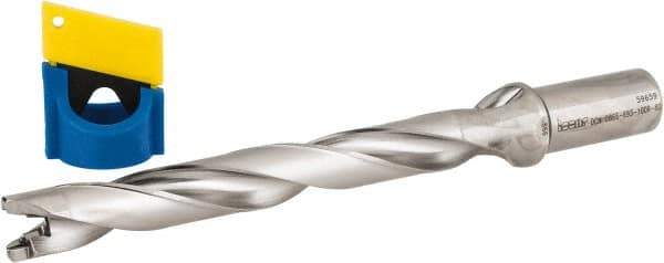 Iscar - 0.866" to 0.902" Diam, 8xD, 6.93" Max Depth, 1" Shank Diam, 10-1/2" OAL, Replaceable-Tip Drill - FCP, ICK, ICK-2M, ICM, ICN, ICP, iCP-2M Insert, 22 Seat Size, 43098490 Toolholder, Series SumoCham - Industrial Tool & Supply