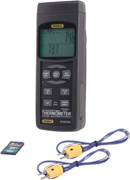 General - Temperature Recorders Type: Temperature Recorder Recording Time: 1 Selectable Data Sampling Rate: 1 Second To 1 Hour - Industrial Tool & Supply