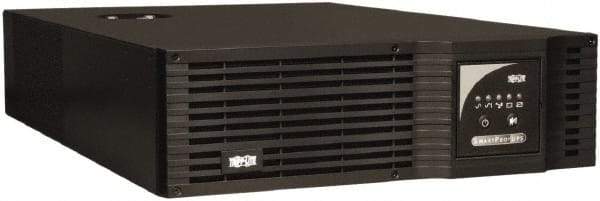 Tripp-Lite - 30 Amp, 5,000 VA, Tower & Rack Mount Line Interactive Backup Uninterruptible Power Supply - Backup 8 min with Full Load & 20 min with Half Load, 230 Volt Input & Output, 3,750 Watt Output, 1 Phases, 6 Outlets - Industrial Tool & Supply