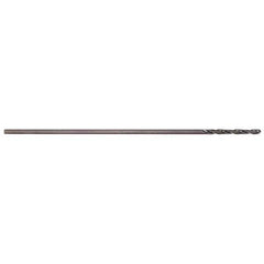 Hertel - 0.076" Diam, 12" OAL Oxide High Speed Steel Aircraft Extension Drill Bit - Industrial Tool & Supply