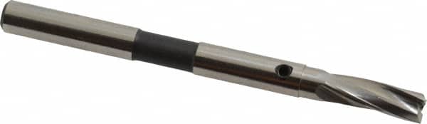 Cleveland - 7/32" Diam, 15/64" Shank, Diam, 3 Flutes, Straight Shank, Interchangeable Pilot Counterbore - Industrial Tool & Supply