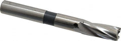 Cleveland - 17/32" Diam, 1/2" Shank, Diam, 3 Flutes, Straight Shank, Interchangeable Pilot Counterbore - Industrial Tool & Supply