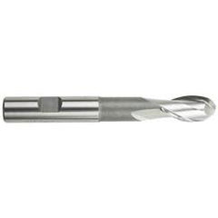 1/2" Dia. - 4" OAL; HSS-TiN - Ball Nose Extension SE EM - 2 FL - Industrial Tool & Supply