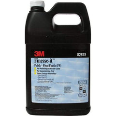 3M - 1 L Water Soluble Compound - Compound Grade Ultra Fine, Grade Very Fine, 1,200 Grit, Gray, For Scratch Removal, Use on Painted Metals - Industrial Tool & Supply