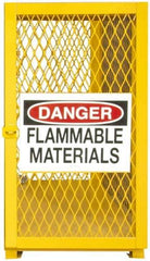 Durham - Gas Cylinder Storage Cabinet - Steel, 30" Wide x 20" Deep x 33-1/2" High - Industrial Tool & Supply