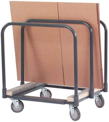 Durham - 1,200 Lb Capacity Cold-Rolled Steel Panel Mover - Cold-Rolled Steel Deck, 28" OAW - Industrial Tool & Supply