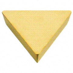 Iscar - TPU432 Grade IC50M Carbide Milling Insert - Uncoated, 3/16" Thick, 1/2" Inscribed Circle, 0.79mm Corner Radius - Industrial Tool & Supply