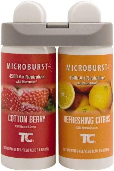 Rubbermaid - 3 oz Air Freshener Dispenser Aerosol Refill - Assorted Scents, Compatible with Duet Dispensers - Industrial Tool & Supply