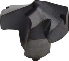 Kennametal - Series KenTIP, 20.5mm Diam Grade KCP15 140° Replaceable Drill Tip - Carbide, AlTiN Finish, Y Seat Size - Industrial Tool & Supply