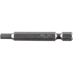 Wiha - 2mm Power Bit - 2-3/4" OAL - Industrial Tool & Supply