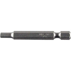 Wiha - 2.5mm Power Bit - 2-3/4" OAL - Industrial Tool & Supply