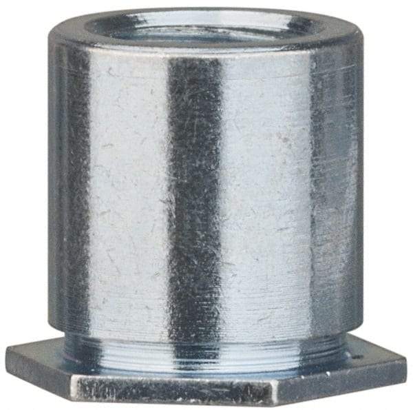 Electro Hardware - #6-32, 0.187" OAL, 1/4" Across Flats, Steel Hex Female Circuit Board Standoffs - 0.187" Body Length, Zinc-Plated Finish - Industrial Tool & Supply