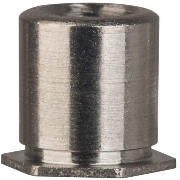 Electro Hardware - #4-40, 0.187" OAL, 0.187" Across Flats, Stainless Steel Hex Female Circuit Board Standoffs - 0.187" Body Length, Passivated Finish - Industrial Tool & Supply