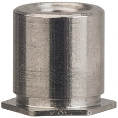 Electro Hardware - #6-32, 1/2" OAL, 1/4" Across Flats, Stainless Steel Female Hex Circuit Board Standoff - Industrial Tool & Supply